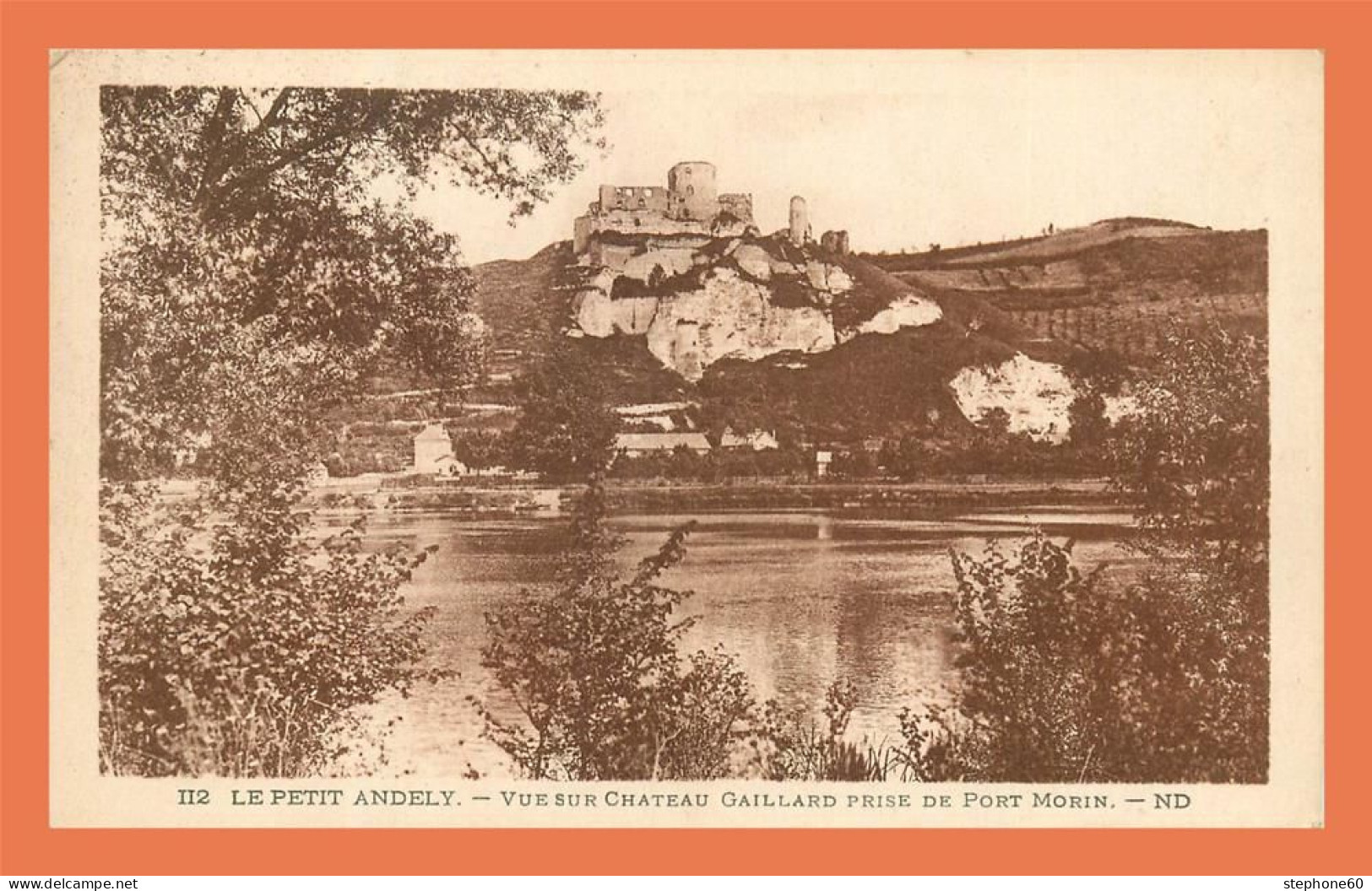 A718 / 469 27 - LE PETIT ANDELY Vue Sur Chateau Gaillard - Les Andelys