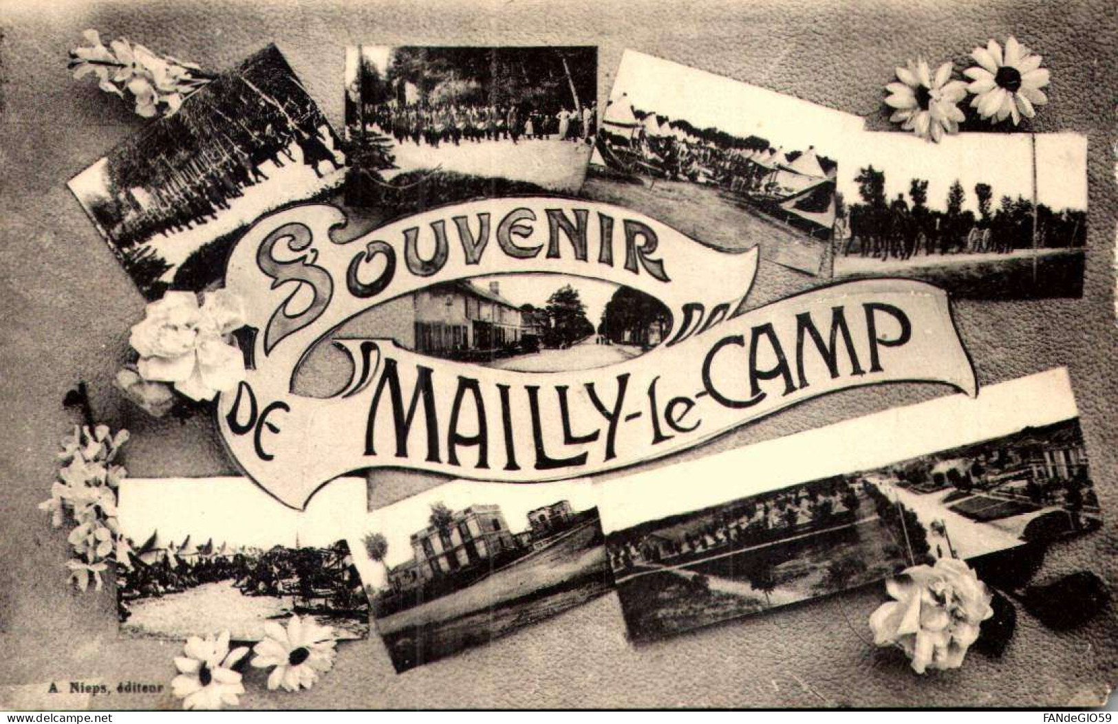 Militaria > Casernes / CAMP DE MAILLY  /// 100 - Caserme