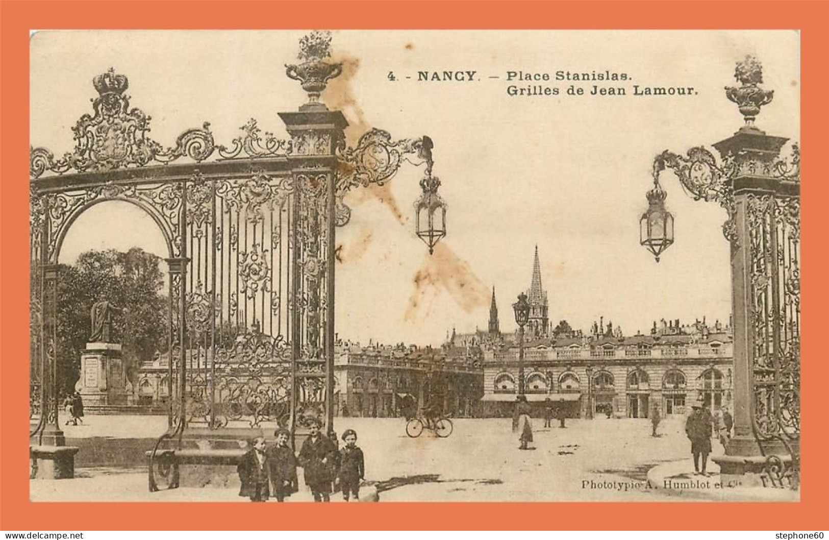 A711 / 103 54 - NANCY Place Stanislas Grilles De Jean Lamour - Nancy