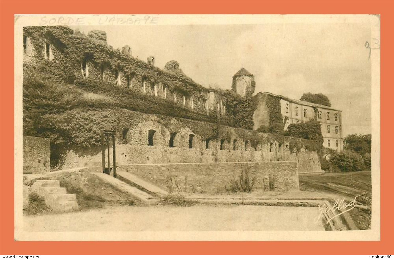 A716 / 193 40 - SORDE L'ABBAYE Ruines Du Monastere - Otros & Sin Clasificación