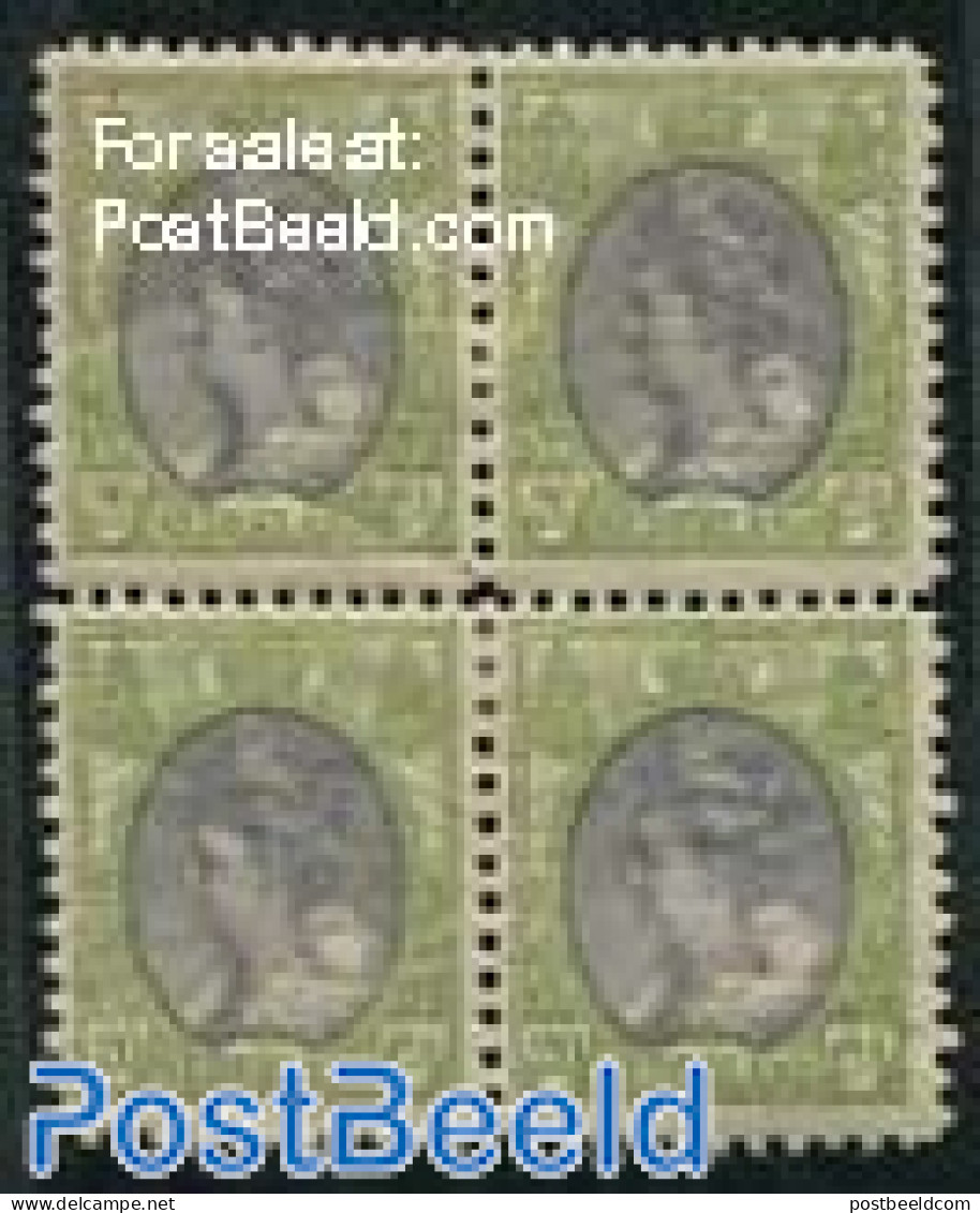 Netherlands 1899 20c, Perf. 11.5x11, Block Of 4 [+], Unused (hinged) - Unused Stamps