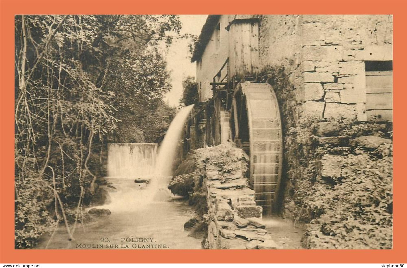 A717 / 103 39 - POLIGNY Moulin Sur La Glantine - Poligny