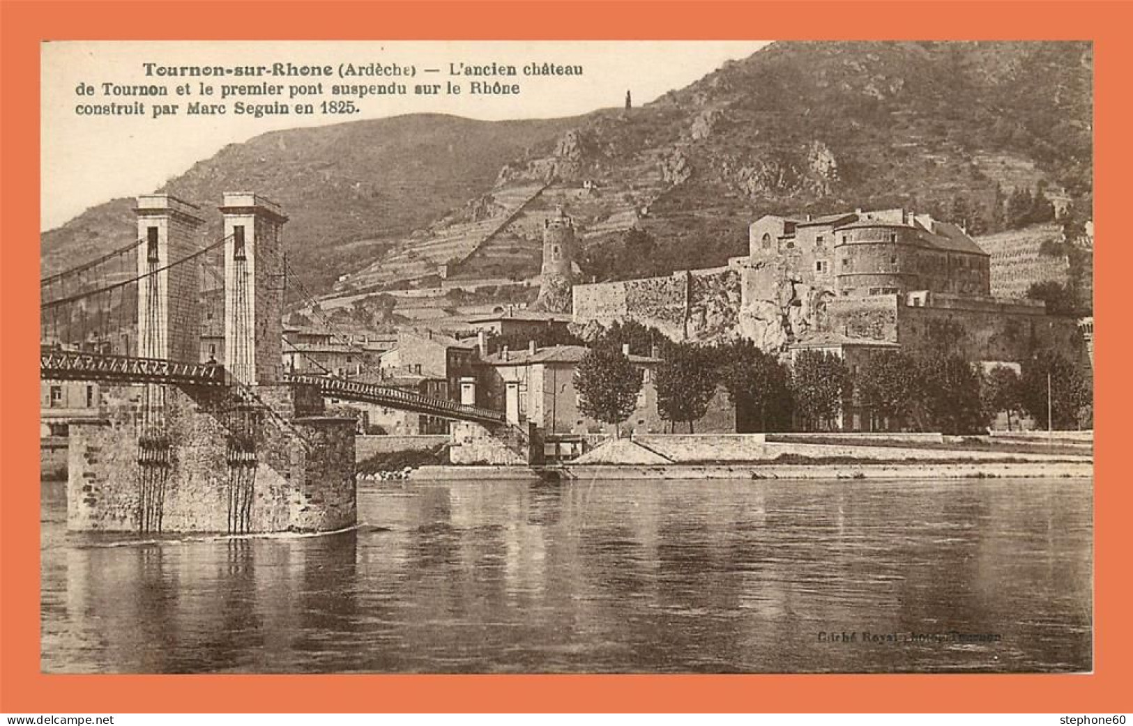 A717 / 259 07 - TOURNON SUR RHONE Ancien Chateau - Tournon