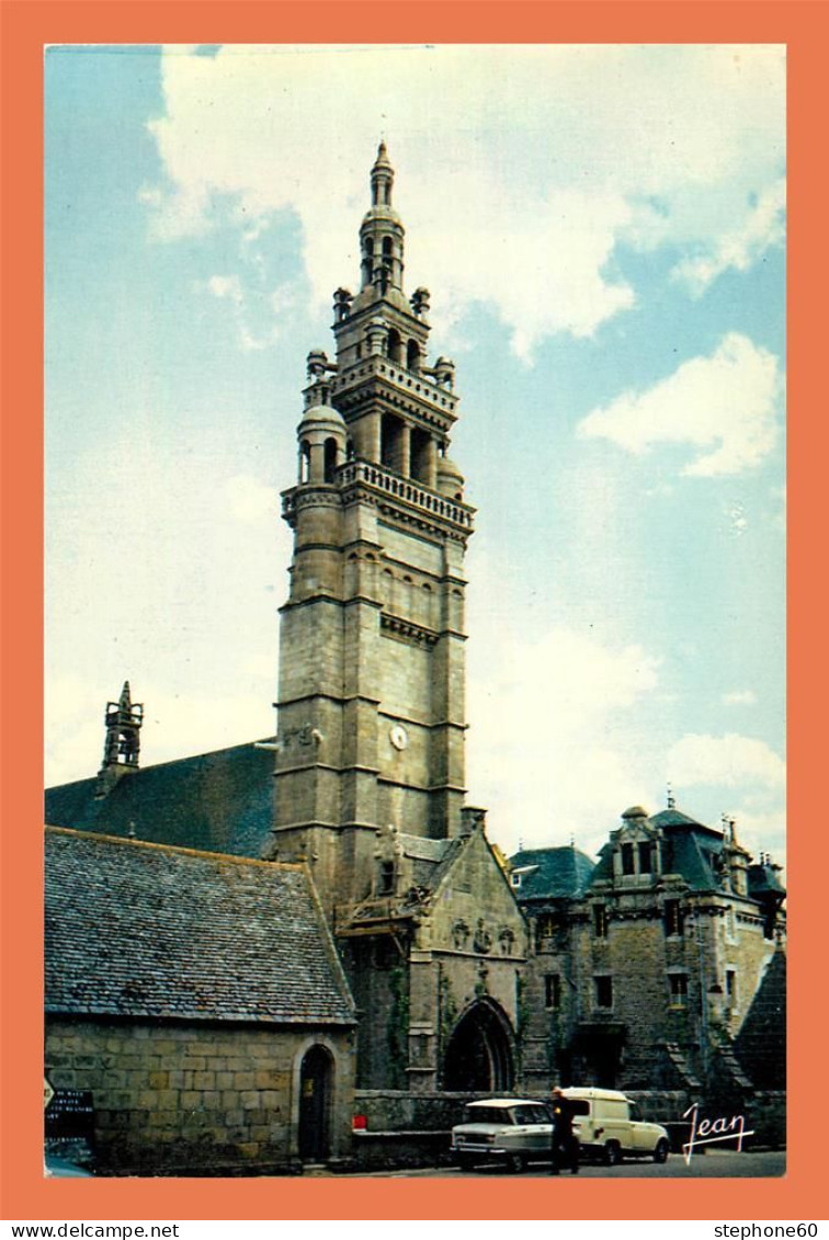 A713 / 455 29 - ROSCOFF Eglise Notre Dame De Kroaz Baz ( Voiture ) - Roscoff