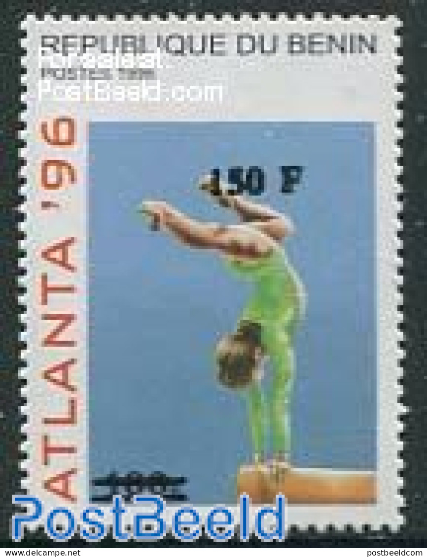 Benin 2000 150F ON 100F  Overprint, Mint NH, Sport - Olympic Games - Unused Stamps