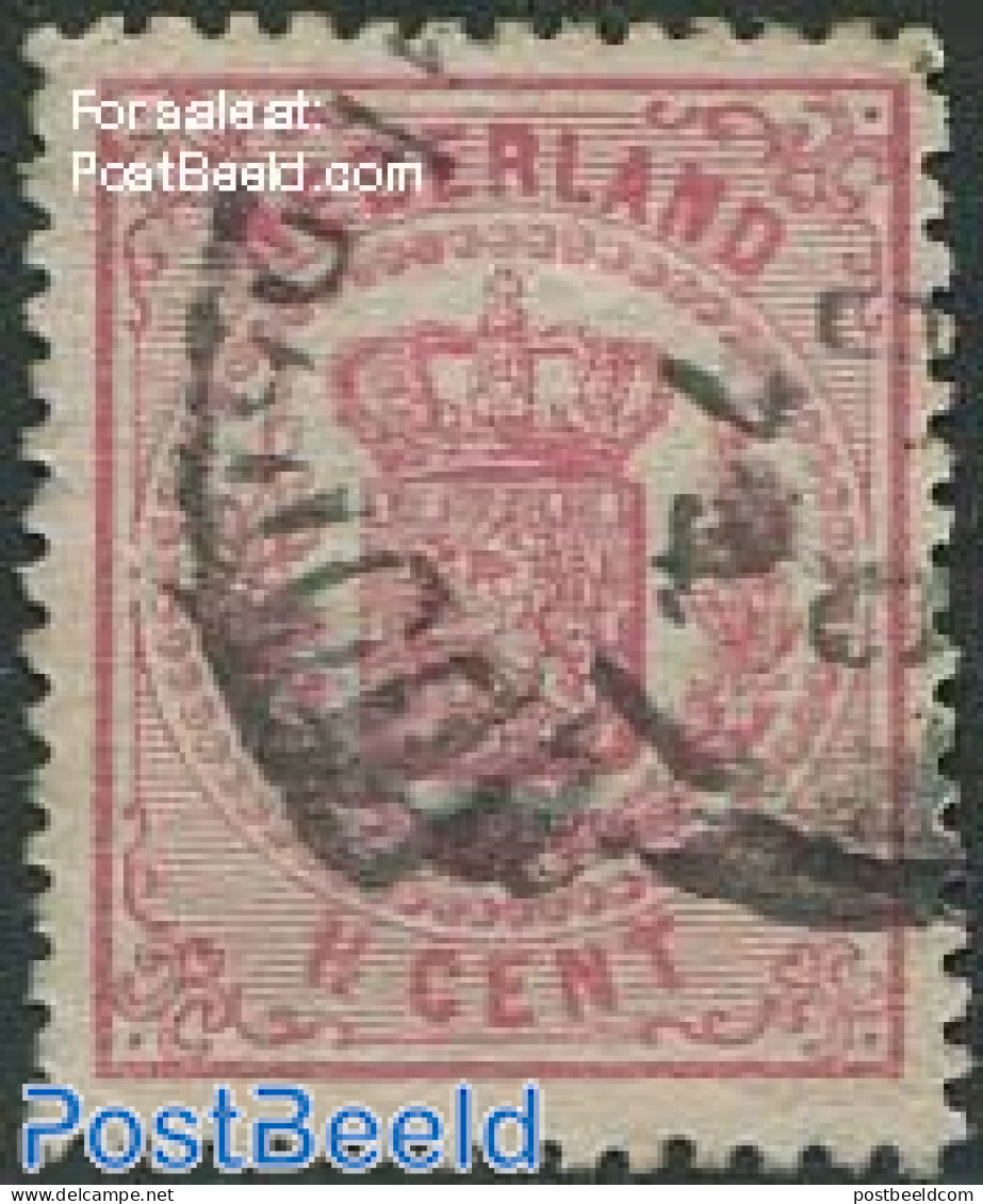 Netherlands 1869 1.5c, Pink, Perf. 13.25, Small Holes, Used Stamps - Used Stamps