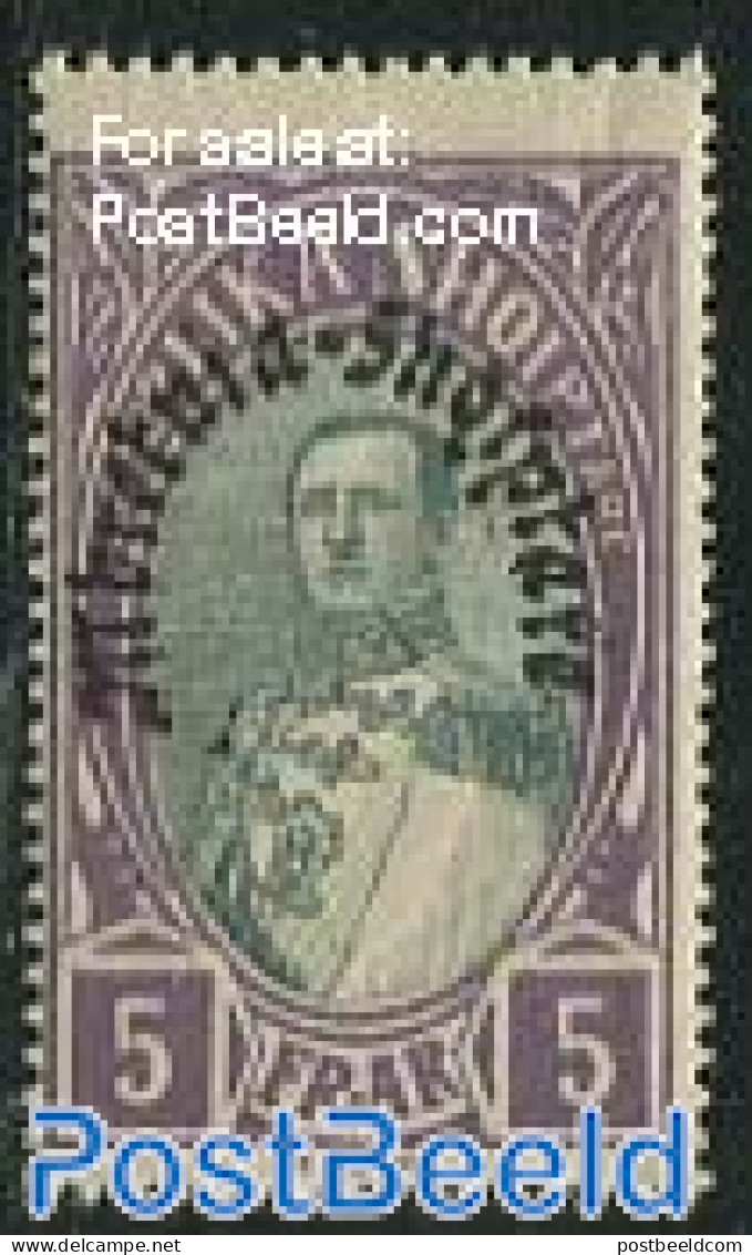 Albania 1928 5Fr, Stamp Out Of Set, Unused (hinged) - Albanië