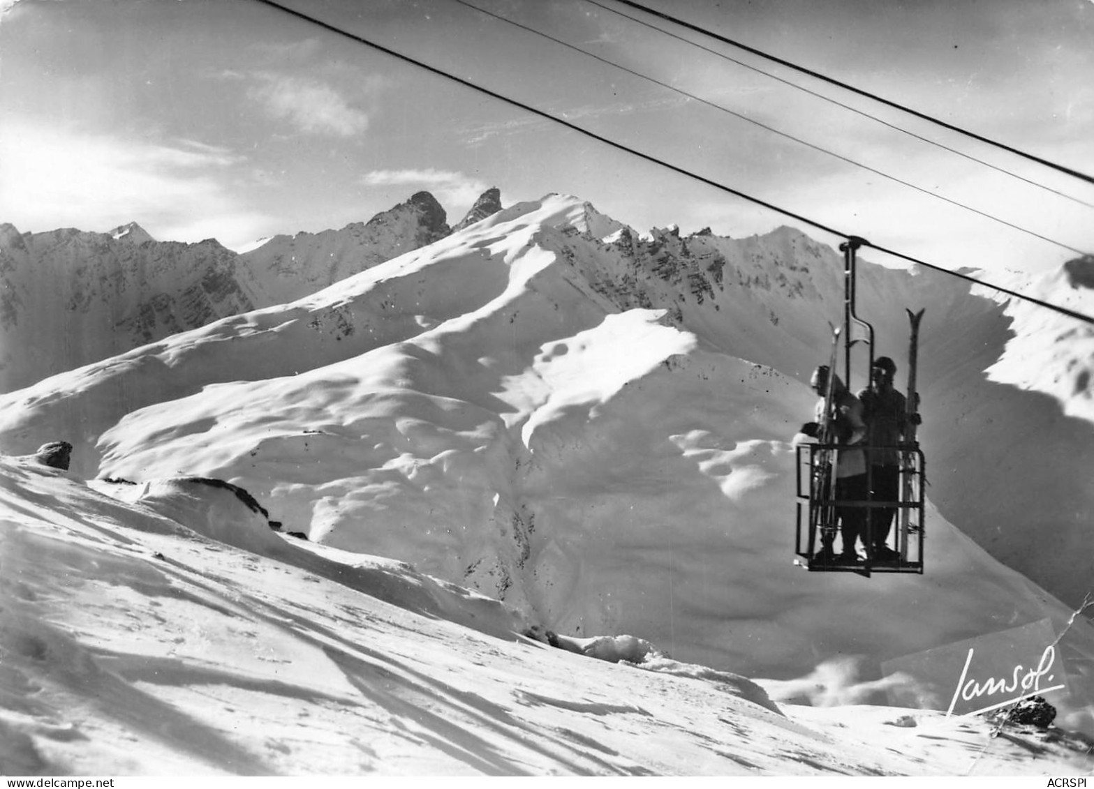 73 Valloire-Galibier Massif De La Sétaz Le Télébenne    (scan R/V)  4  PC1201 - Saint Michel De Maurienne