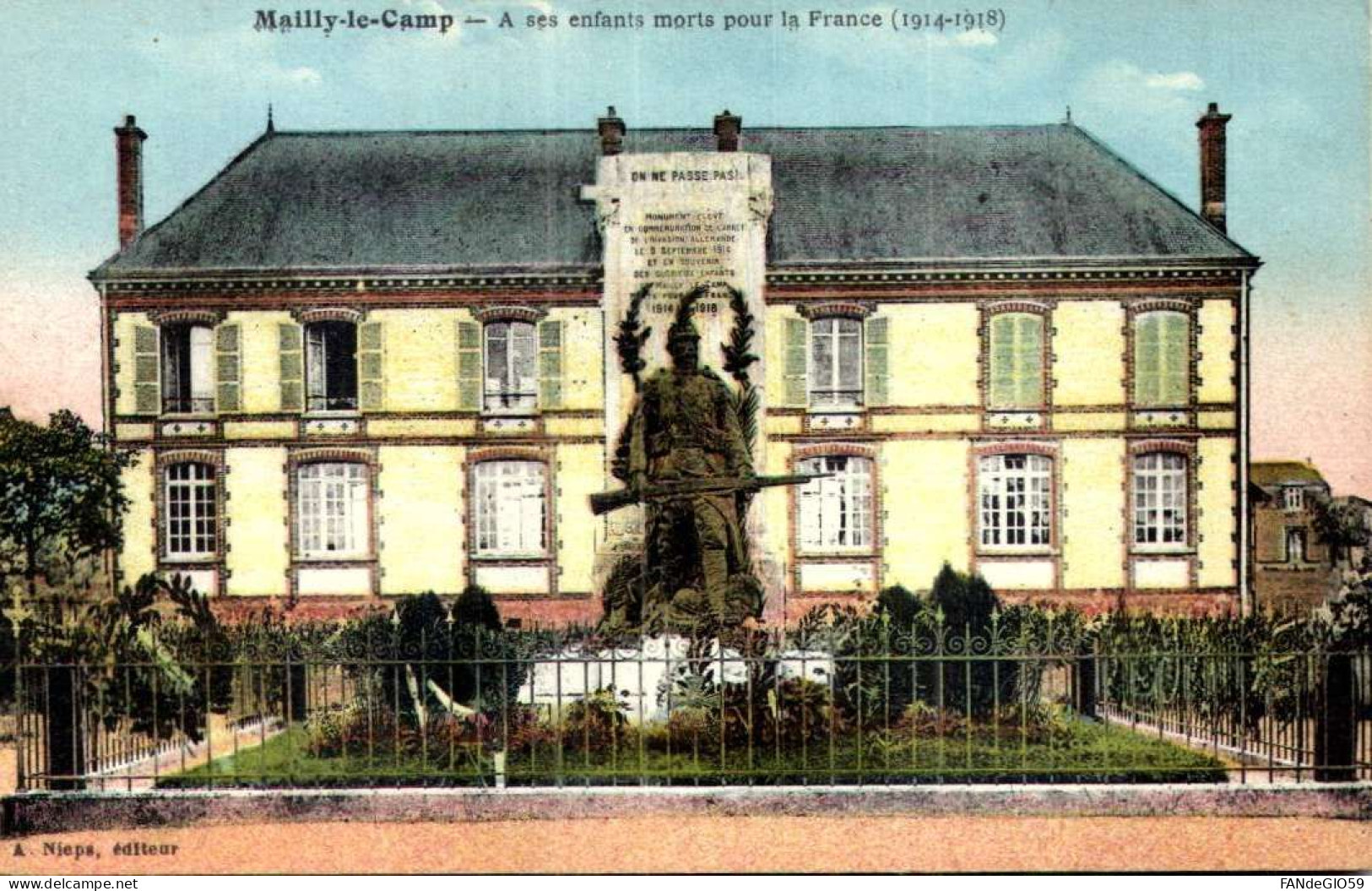 Militaria > Casernes / CAMP DE MAILLY  /// 100 - Kasernen