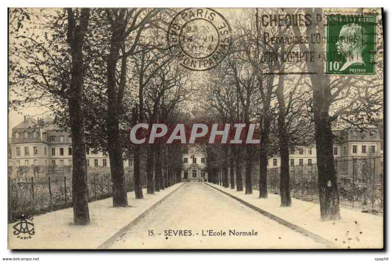 CPA Sevres L Ecole Normale - Sevres