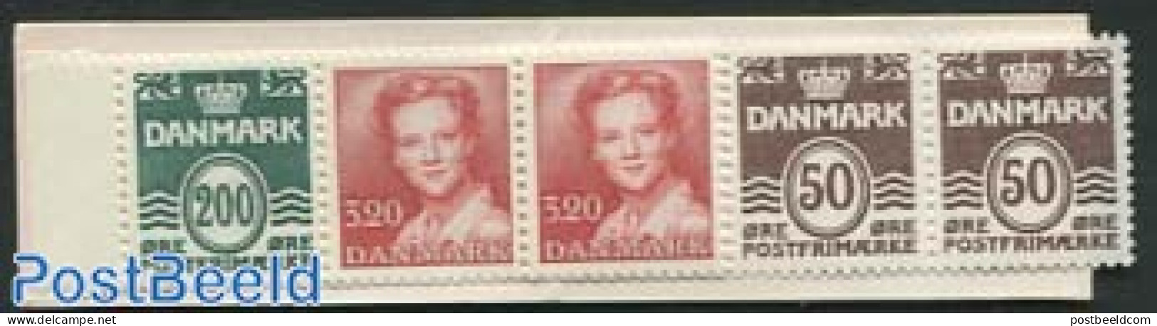 Denmark 1988 Definitives Booklet, Mint NH, Stamp Booklets - Ungebraucht