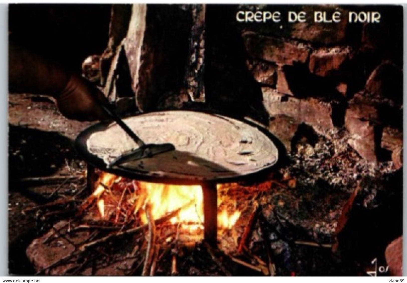 CREPES DE BLÉ NOIR -   Recettes De Cuisine    - CPM - Voir Scannes Recto-Verso - Recipes (cooking)
