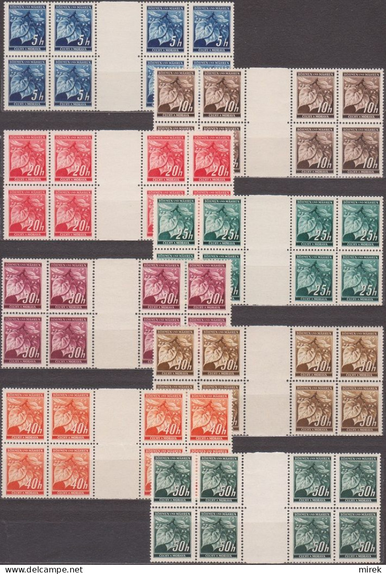 054/ Pof. 20-27, Big Interarchs - Unused Stamps