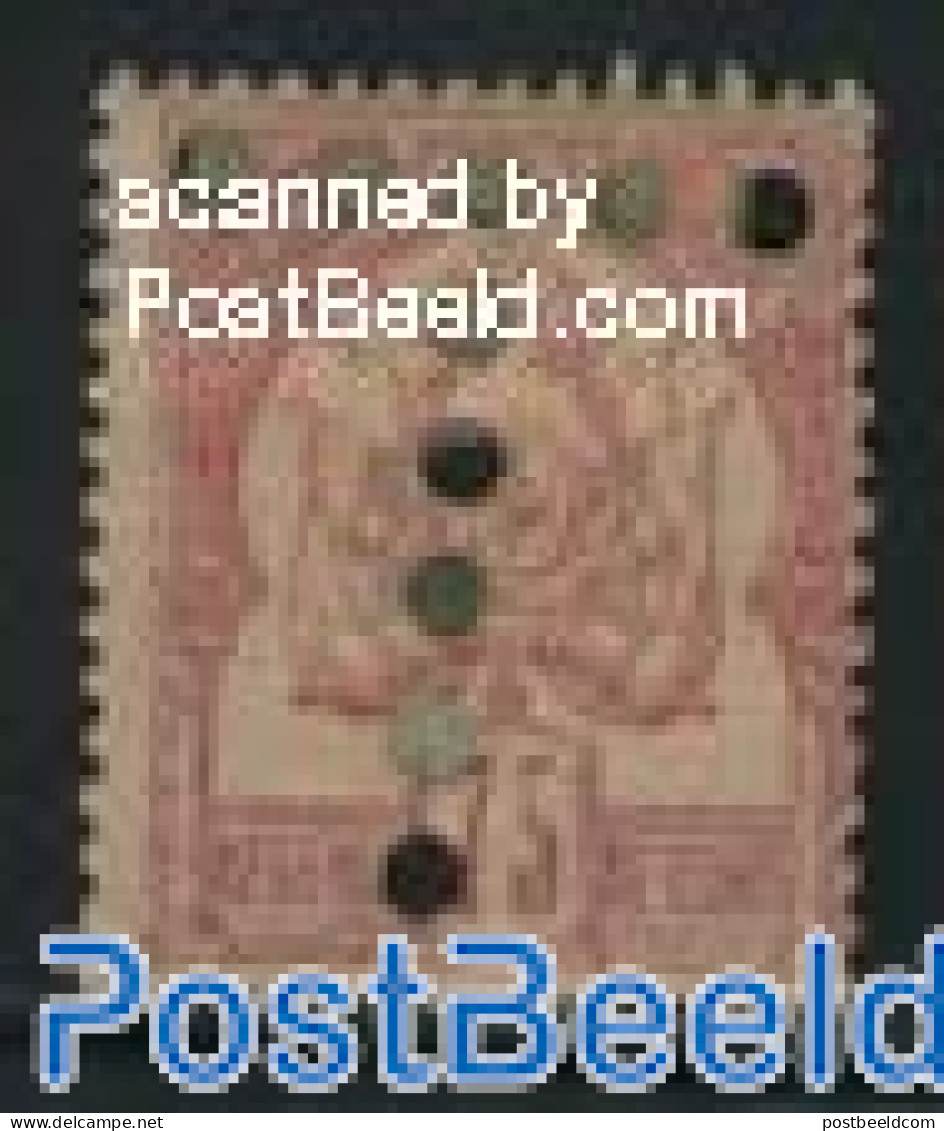 Tunisia 1888 75c., Postage Due, Stamp Out Of Set, Unused (hinged) - Tunisia (1956-...)