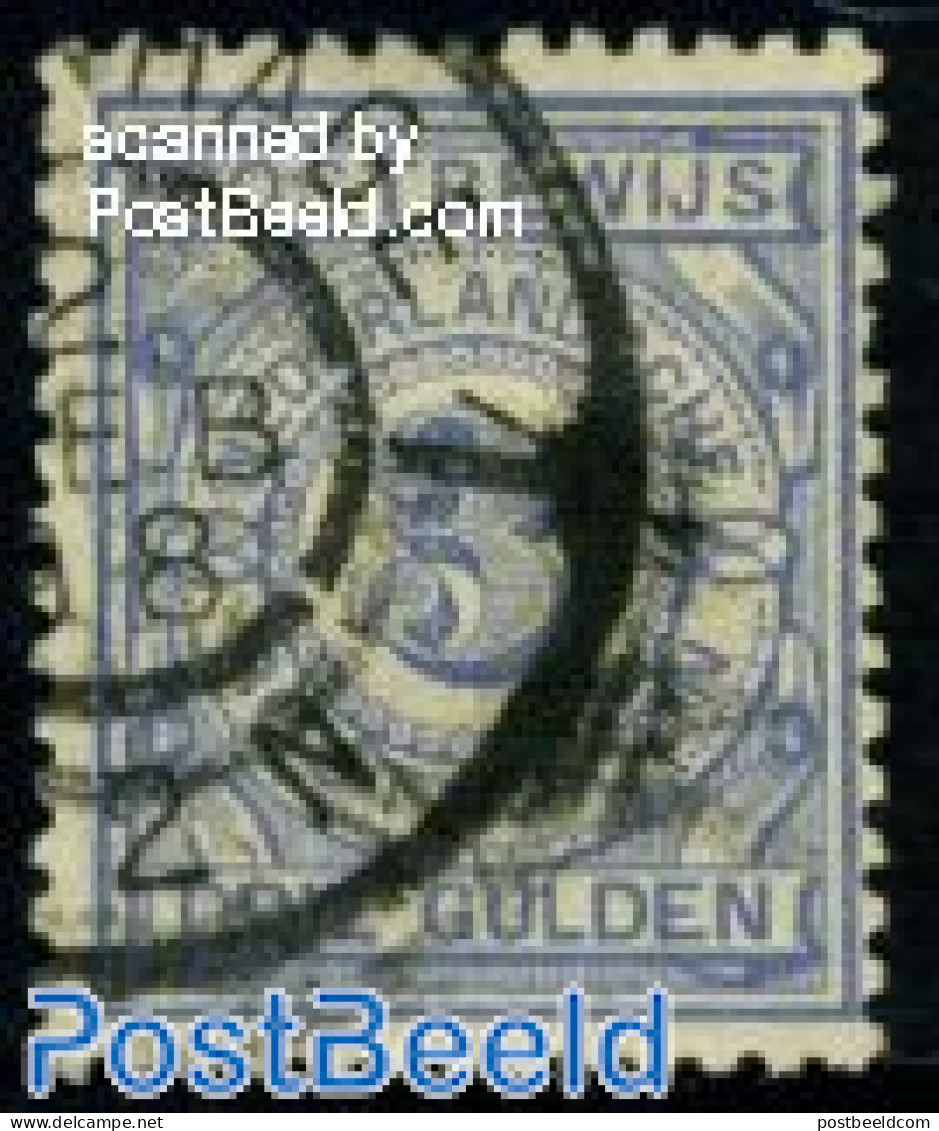 Netherlands 1884 3gld Postbewijs, Used, Used Stamps - Gebruikt