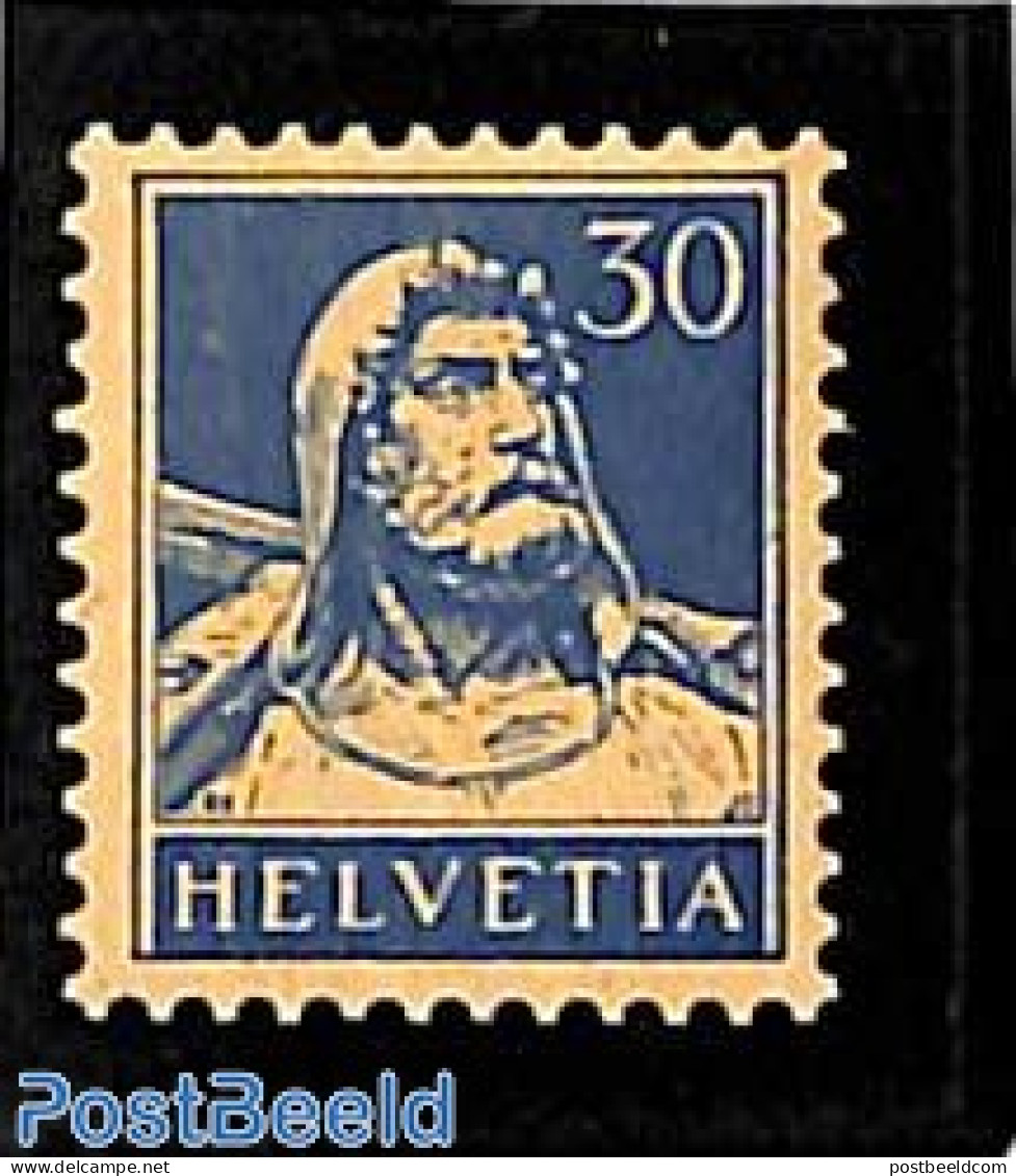 Switzerland 1921 30c, Stamp Out Of Set, Mint NH - Unused Stamps