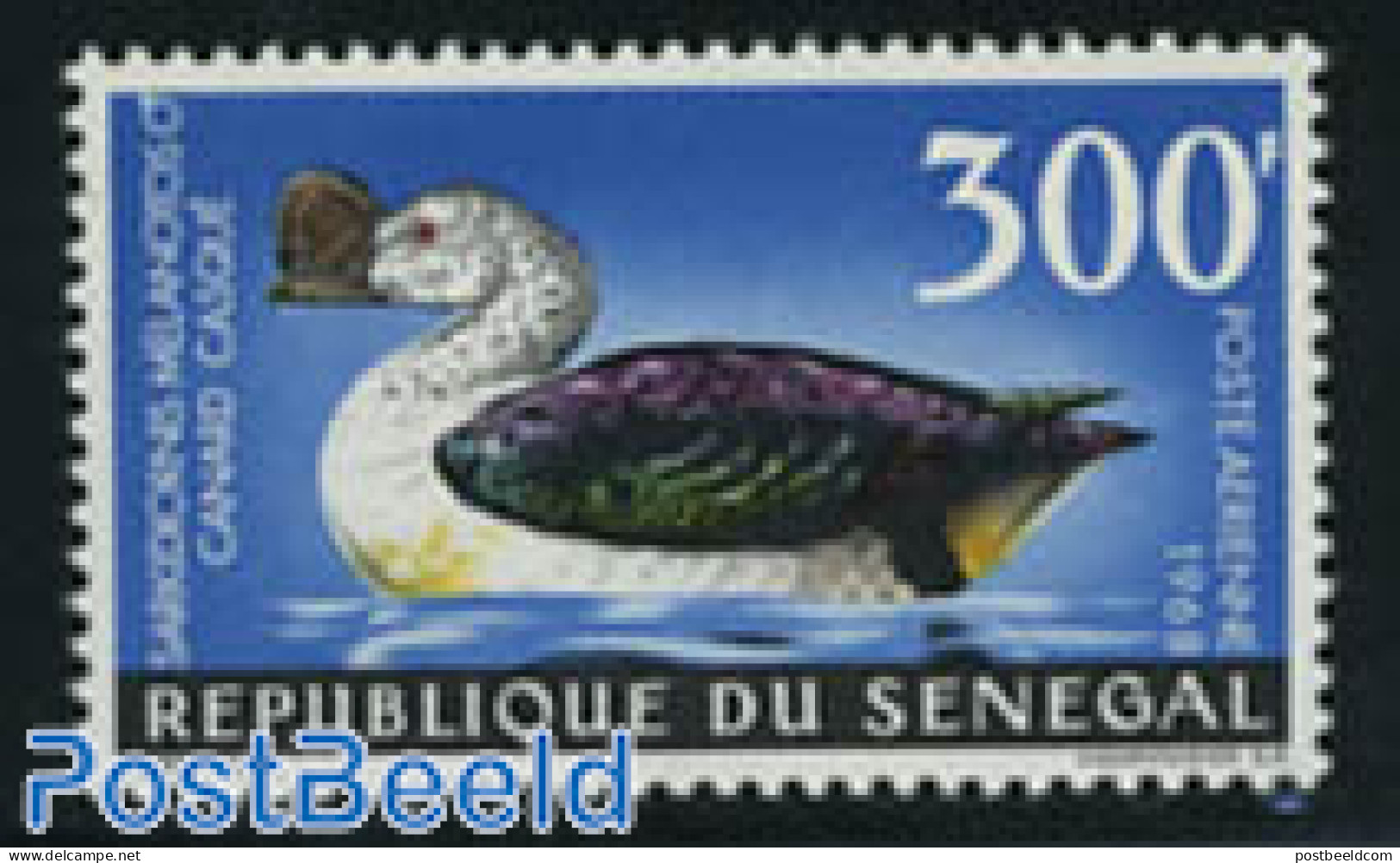Senegal 1968 300F, Stamp Out Of Set, Mint NH, Nature - Birds - Ducks - Senegal (1960-...)