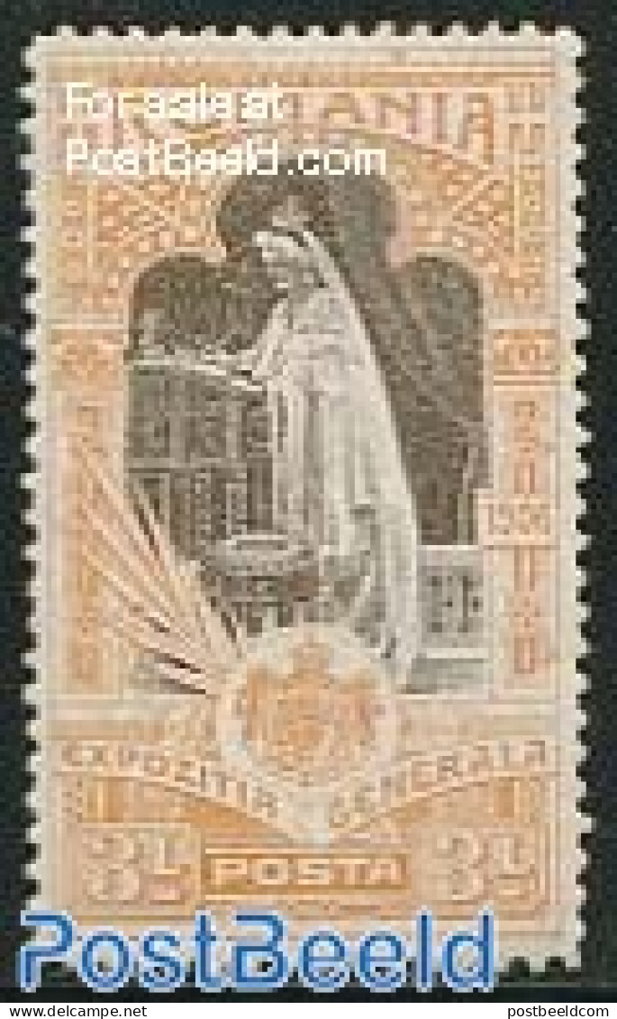 Romania 1906 3L., Stamp Out Of Set, Unused (hinged), History - Kings & Queens (Royalty) - Nuovi