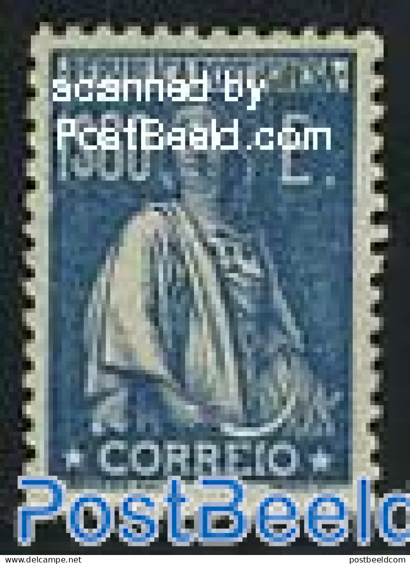 Portugal 1920 1.60E Blue, Stamp Out Of Set, Unused (hinged) - Ungebraucht