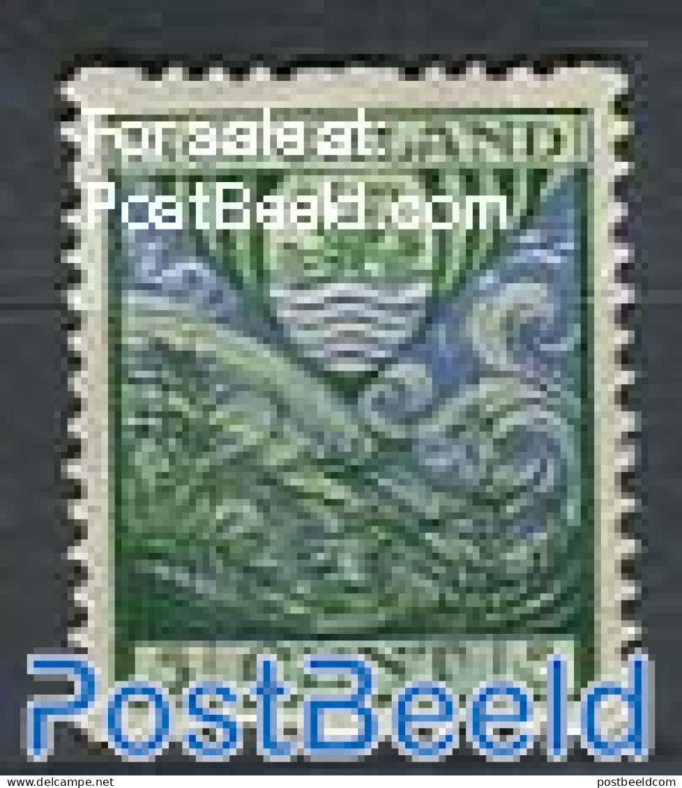 Netherlands 1926 5c, Sync. Perf., Stamp Out Of Set, Unused (hinged), History - Nature - Coat Of Arms - Flowers & Plants - Neufs