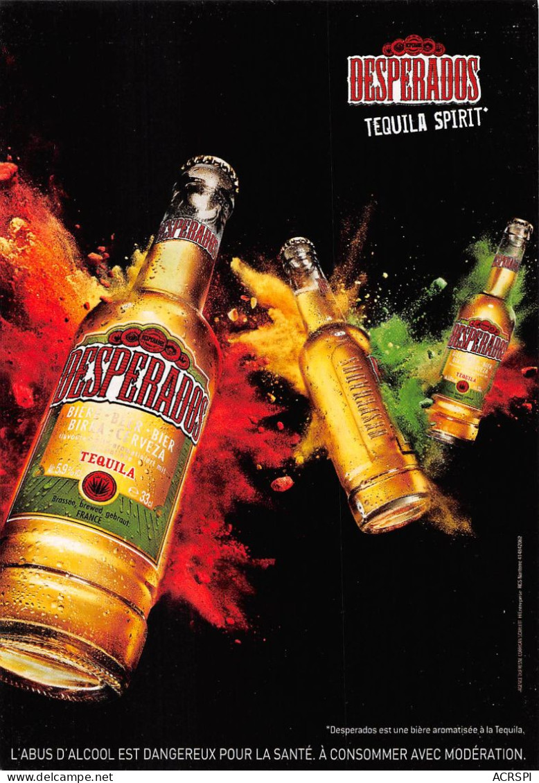 Desperados Téquila Spirit  (scan R/V) 80 \PC1202 - Advertising