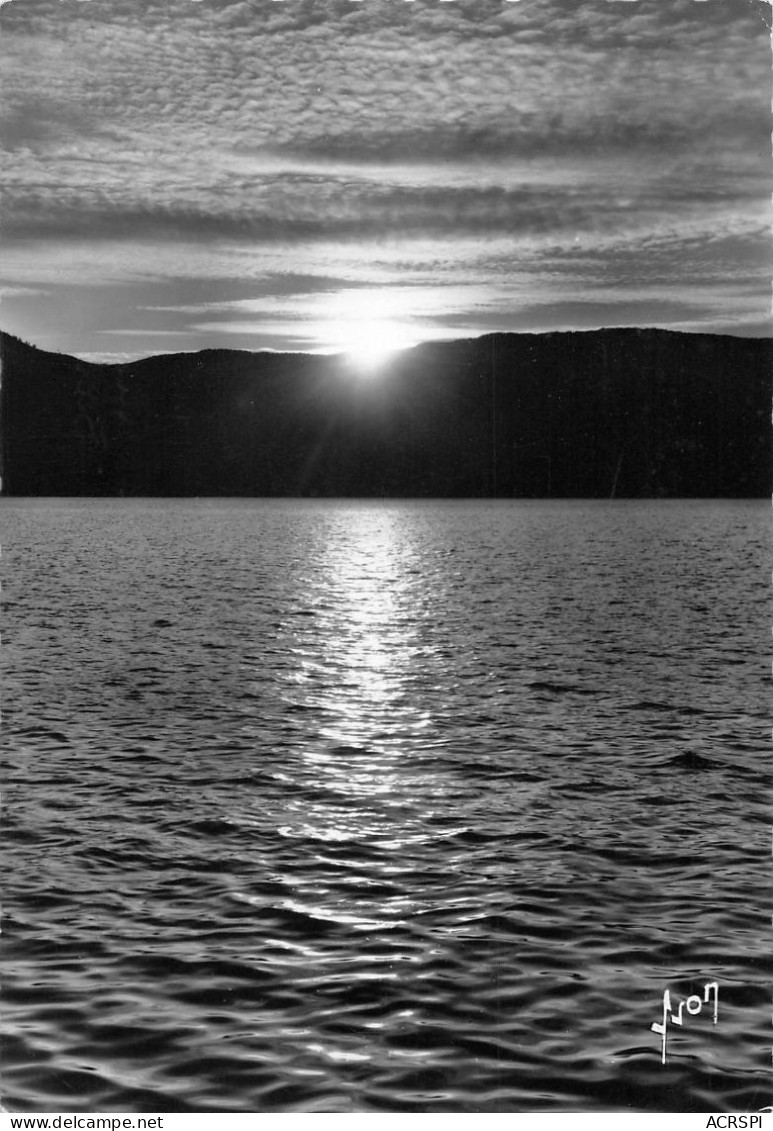 73 Aix-les-Bains Coucher De Soleil Sur Le Lac Du Bourget  (scan R/V)  10 \PC1202 - Aix Les Bains