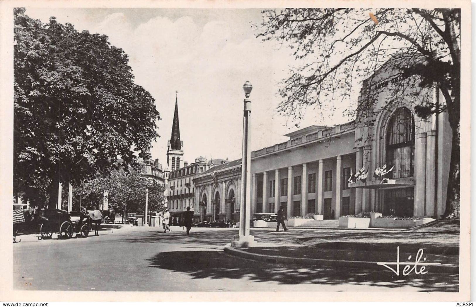 AIX LES BAINS La Rue DAVAT    (scan R/V) 1 \PC1202 - Aix Les Bains