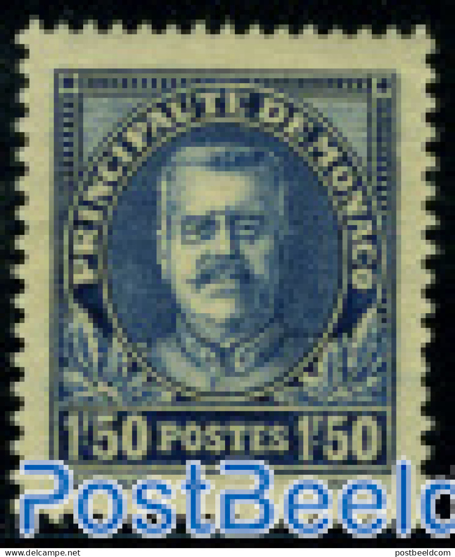 Monaco 1933 1.50Fr, Stamp Out Of Set, Mint NH - Ungebraucht