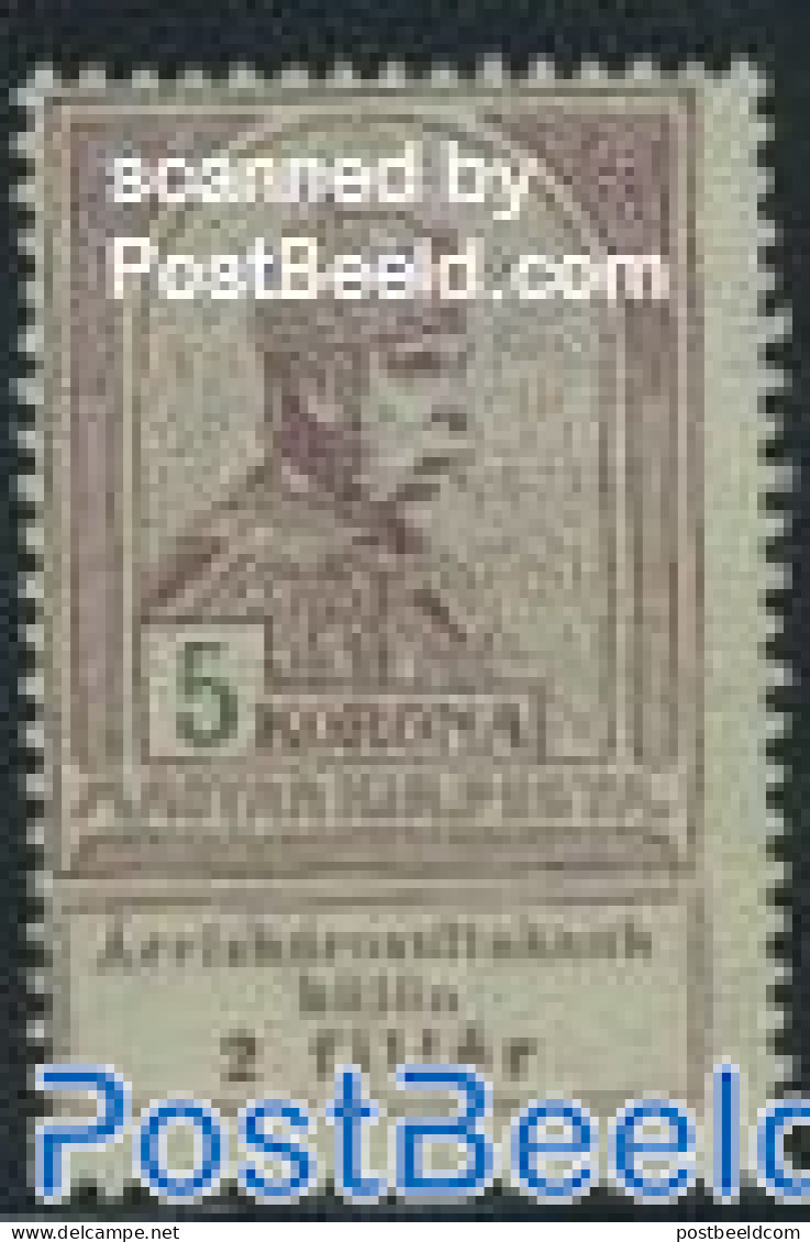 Hungary 1913 Stamp Out Of Set, Mint NH - Unused Stamps