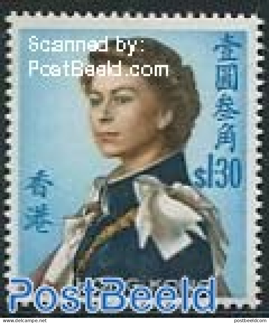 Hong Kong 1962 1.30, Stamp Out Of Set, Mint NH - Ongebruikt