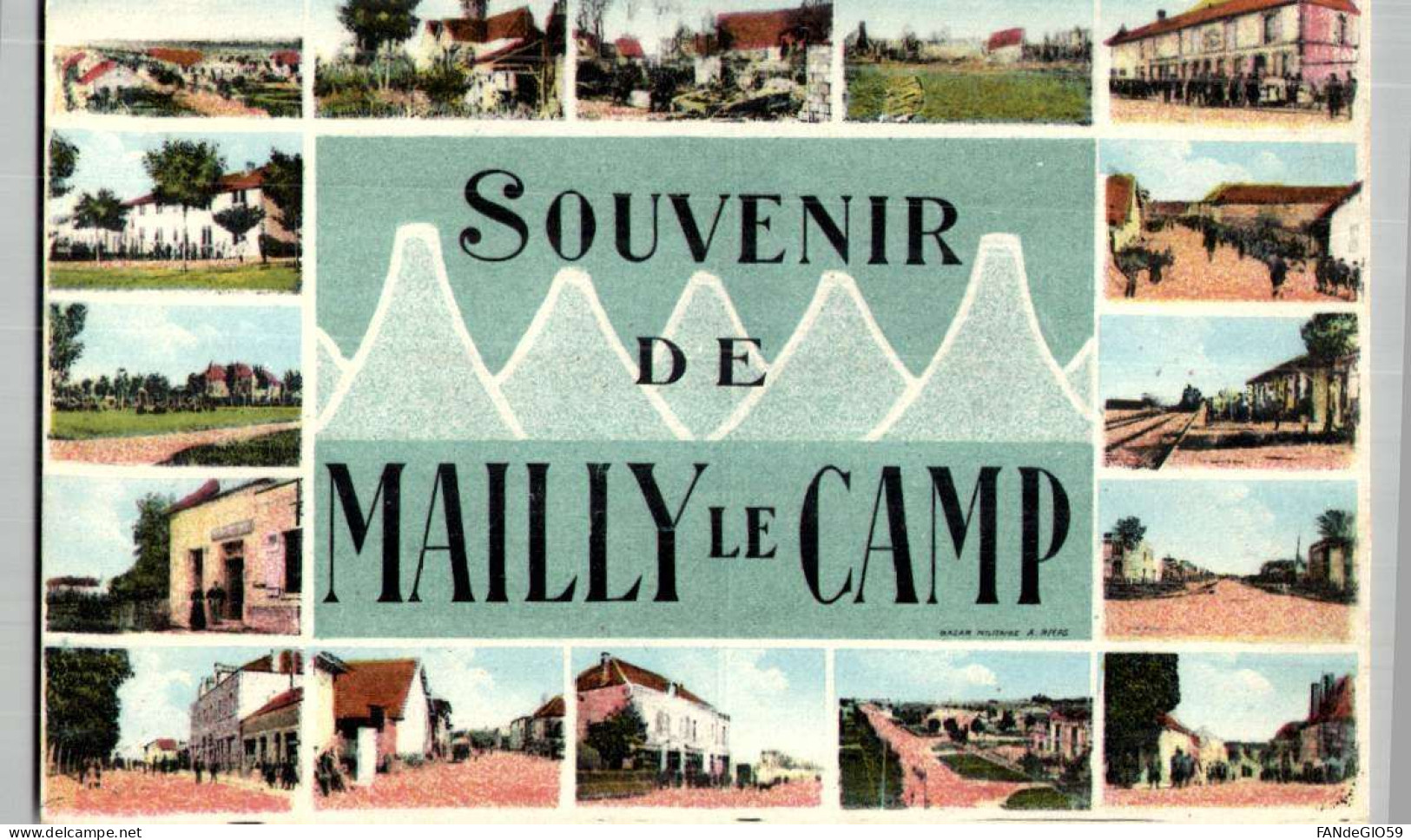 Militaria > Casernes / CAMP DE MAILLY  /// 100 - Casernes