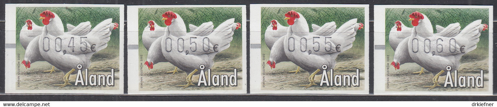 ALAND  Automatenmarke ATM 13 S1, Postfrisch **, 2002 - Ålandinseln