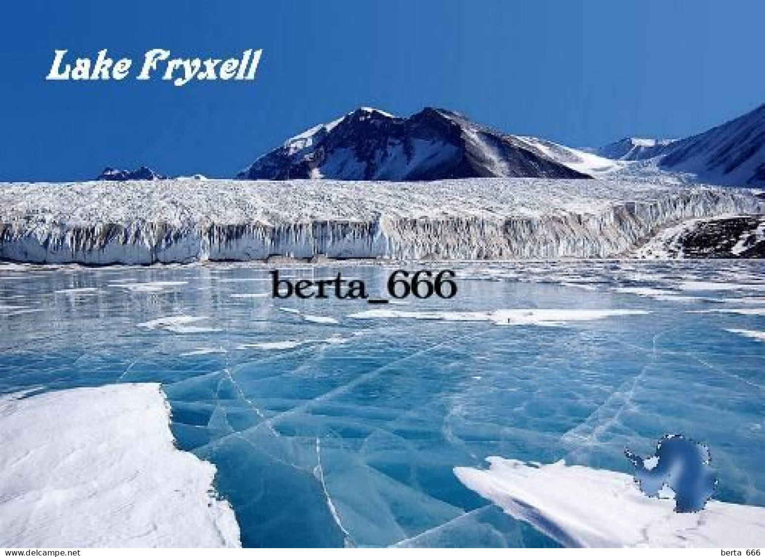 Antarctica Lake Fryxell New Postcard - Andere & Zonder Classificatie