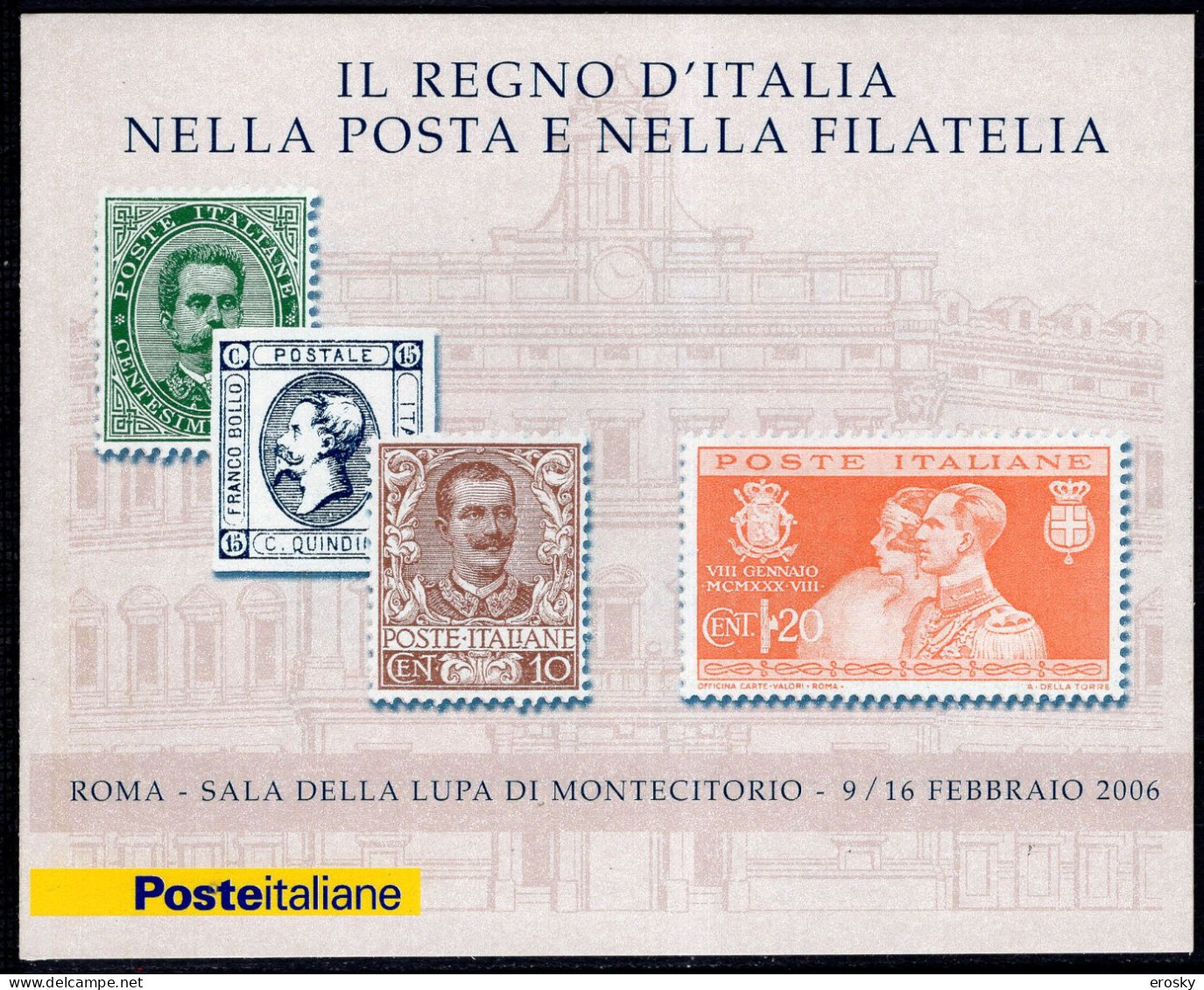 X0144 - ITALIA ITALIE CARNET Ss N°27 ** Montecitorio 2006 - Booklets