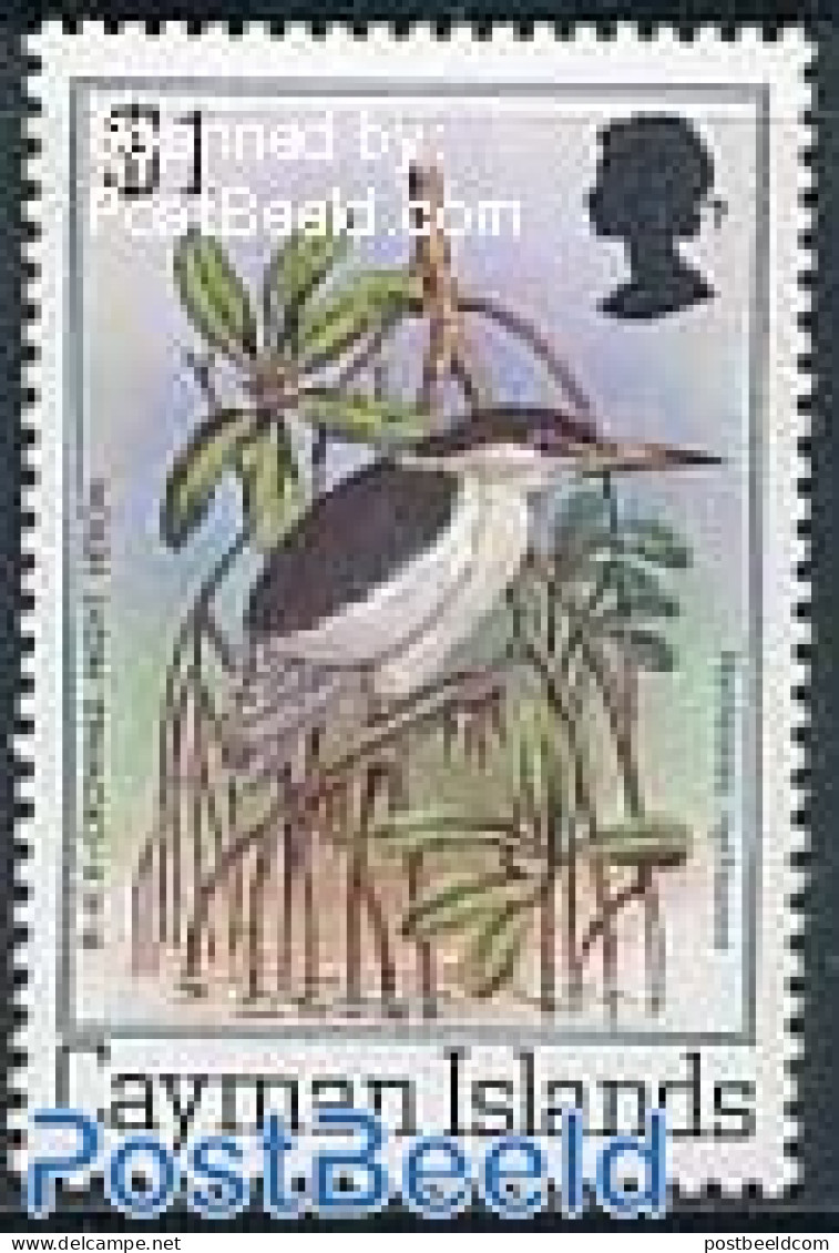 Cayman Islands 1980 1$, Stamp Out Of Set, Mint NH, Nature - Birds - Kaimaninseln