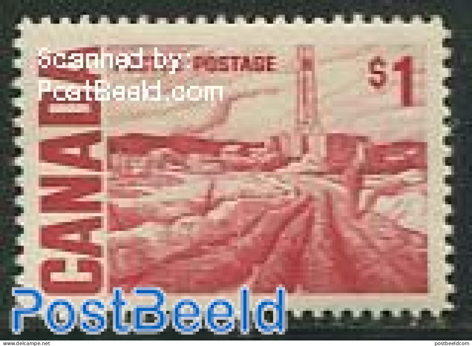 Canada 1967 1.00, Stamp Out Of Set, Mint NH, Science - Mining - Nuovi