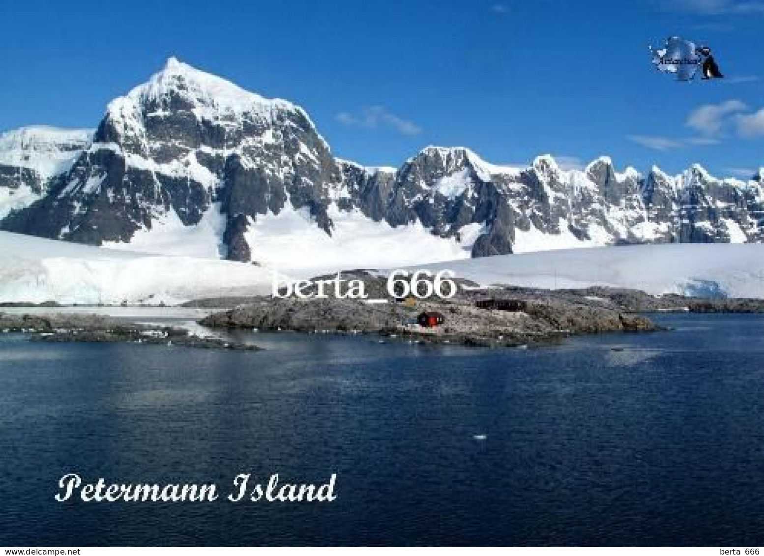 Antarctica Petermann Island New Postcard - Altri & Non Classificati