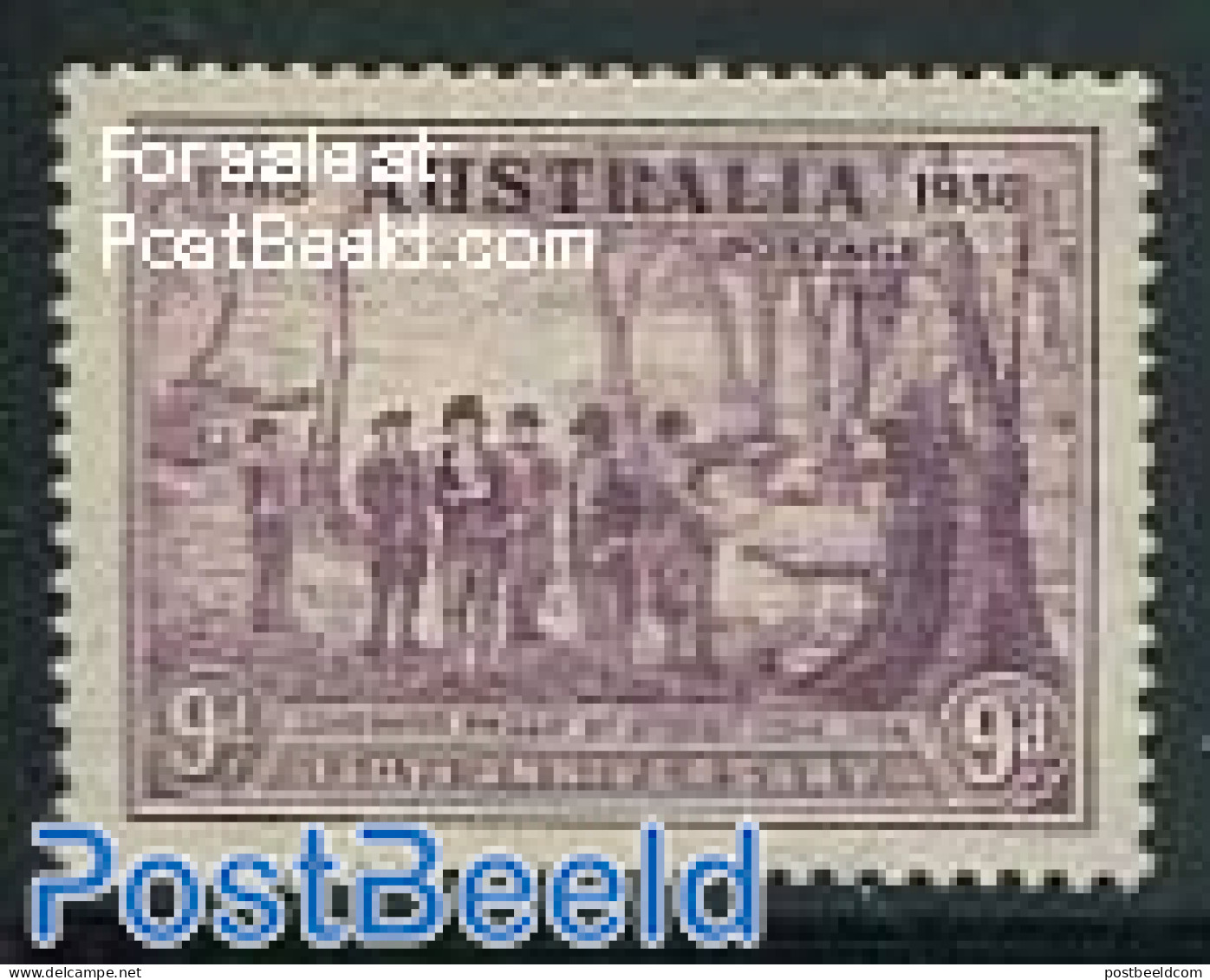 Australia 1937 9p, Stamp Out Of Set, Mint NH - Unused Stamps