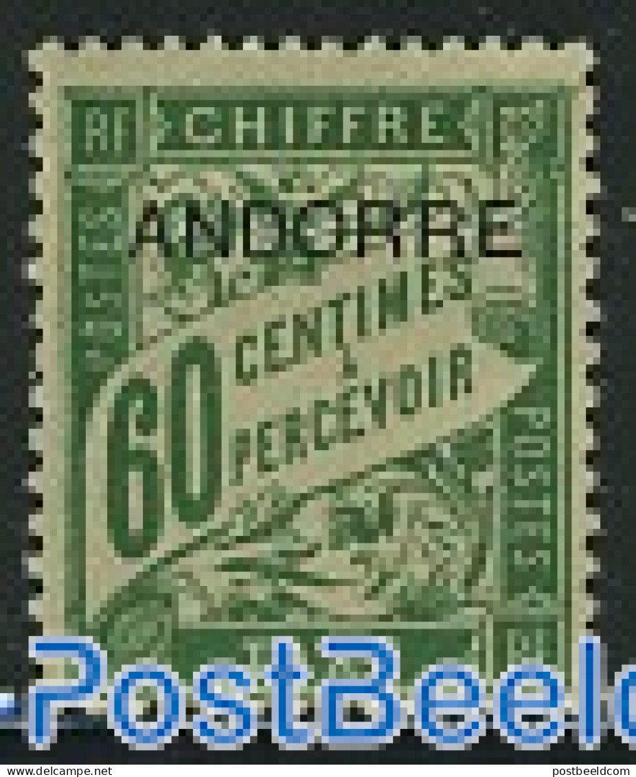 Andorra, French Post 1931 Stamp Out Of Set, Unused (hinged) - Nuevos