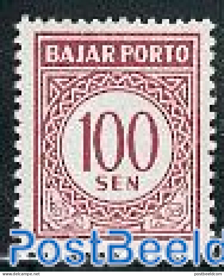 Indonesia 1969 Postage Due 1v, Mint NH - Indonésie