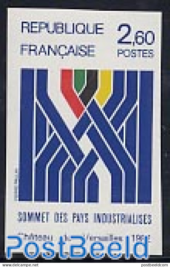 France 1982 Industrial Summit 1v Imperforated, Mint NH, Various - Industry - Unused Stamps