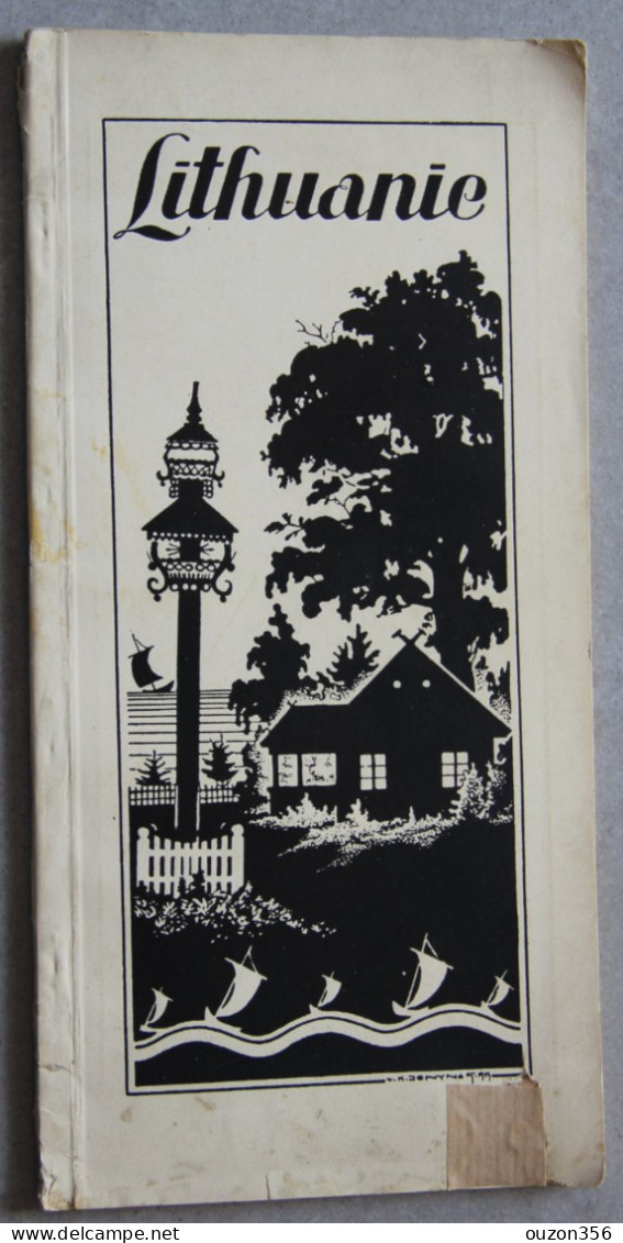 Lithuanie, Guide à L'usage Des Touristes, Publié Par L'Automobile Club De Lithuanie (vers 1931) - Non Classés