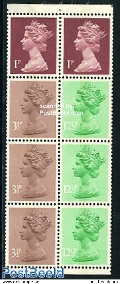 Great Britain 1983 Definitives Booklet Pane, Mint NH - Neufs