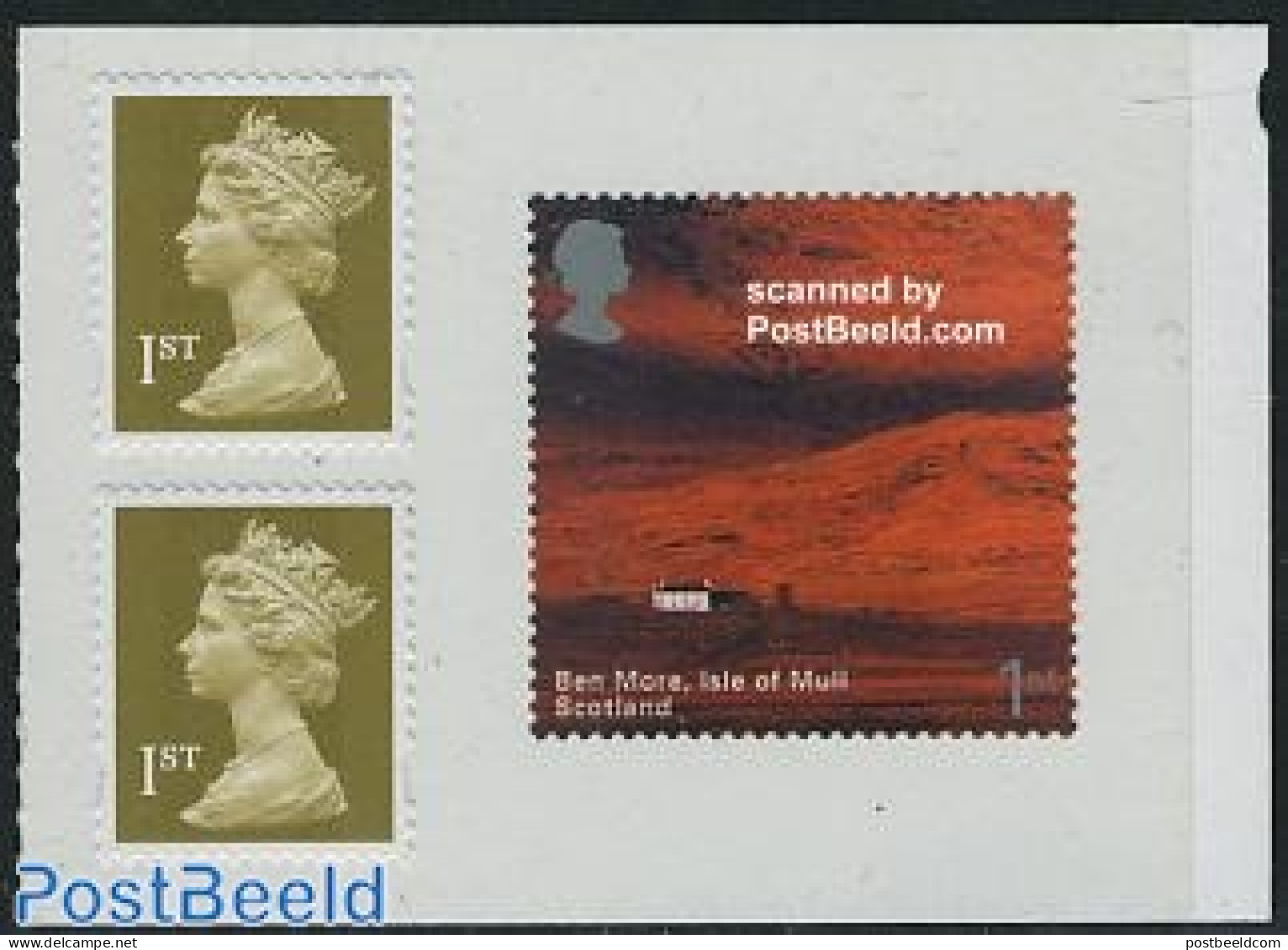 Great Britain 2003 Scotland Booklet Pane, Mint NH, Various - Tourism - Unused Stamps