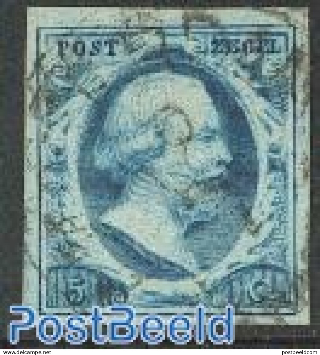 Netherlands 1852 5c, Plate III, Cancellation Amsterdam C, Used - Gebraucht