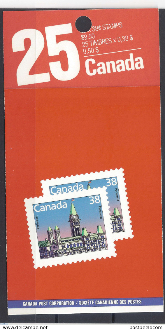 Canada 1989 LUNCH SAVER BOOKLET, Mint NH, Stamp Booklets - Unused Stamps