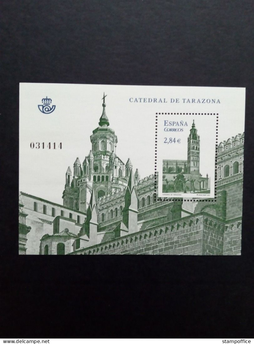 SPANIEN BLOCK 217 POSTFRISCH(MINT) KATHEDRALEN (III) 2011 TARAZONA - Blocchi & Foglietti