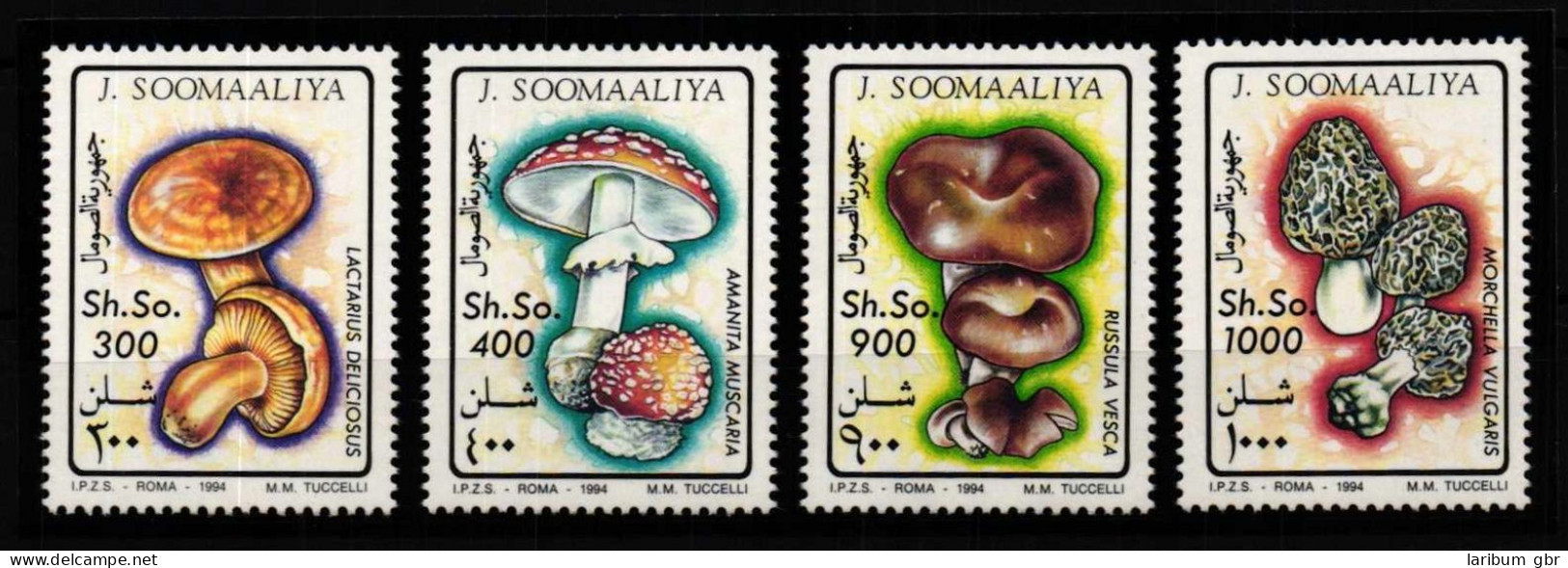 Somalia 503-506 Postfrisch Pilze #HQ111 - Somalië (1960-...)