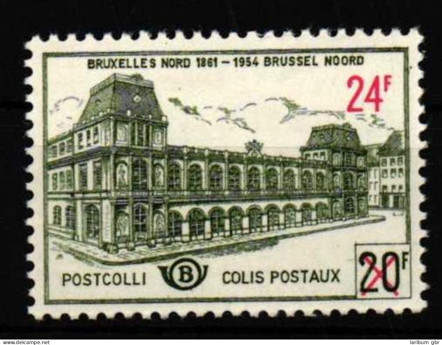 Belgien TR373 Postfrisch Eisenbahnpaketmarken Aus 1961 #HQ004 - Trenes