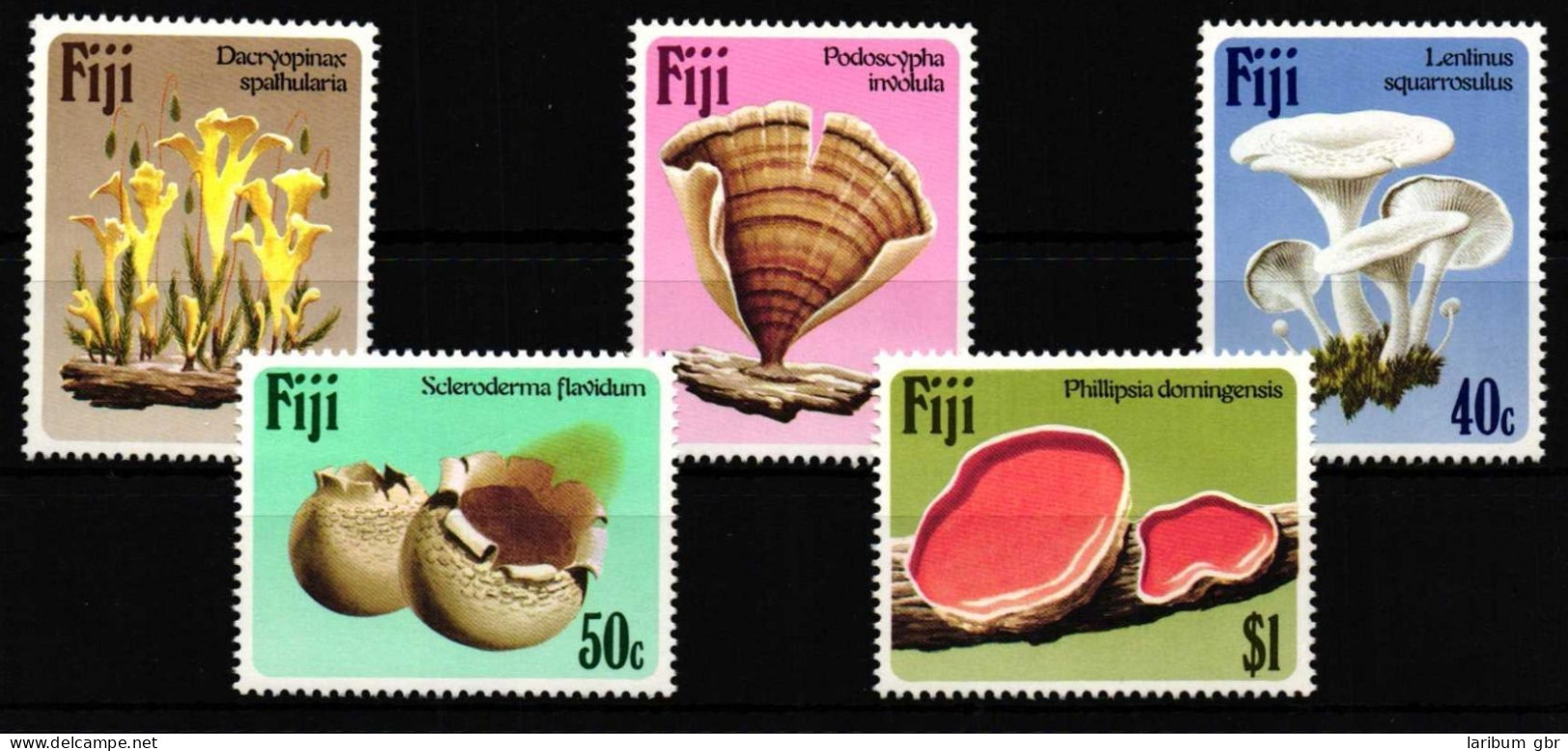 Fidschi Inseln 494-498 Postfrisch Pilze #HQ190 - Fidji (1970-...)